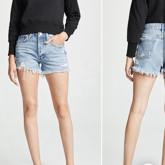 Agolde Pants - Agolde Parker Vintage Cutoff Shorts